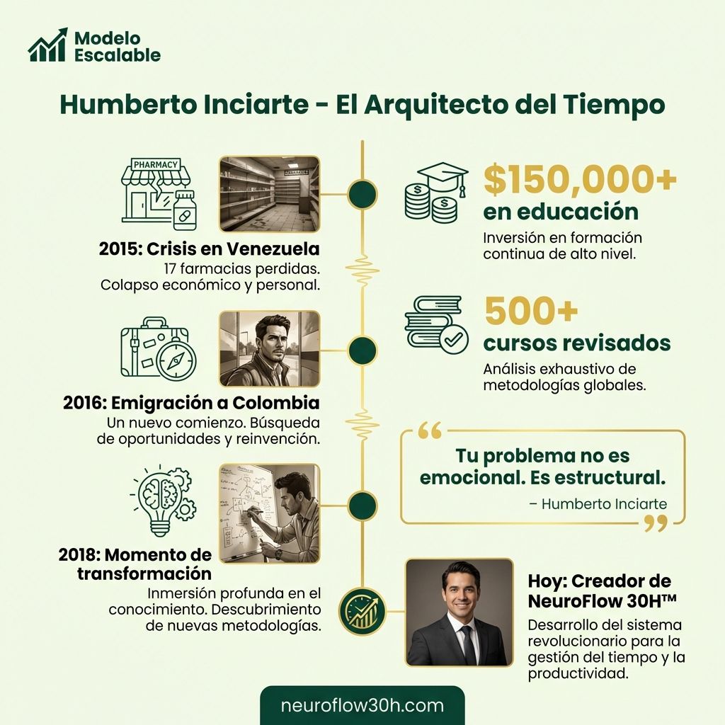 Infografía: Humberto Inciarte: El Creador de NeuroFlow 30H™