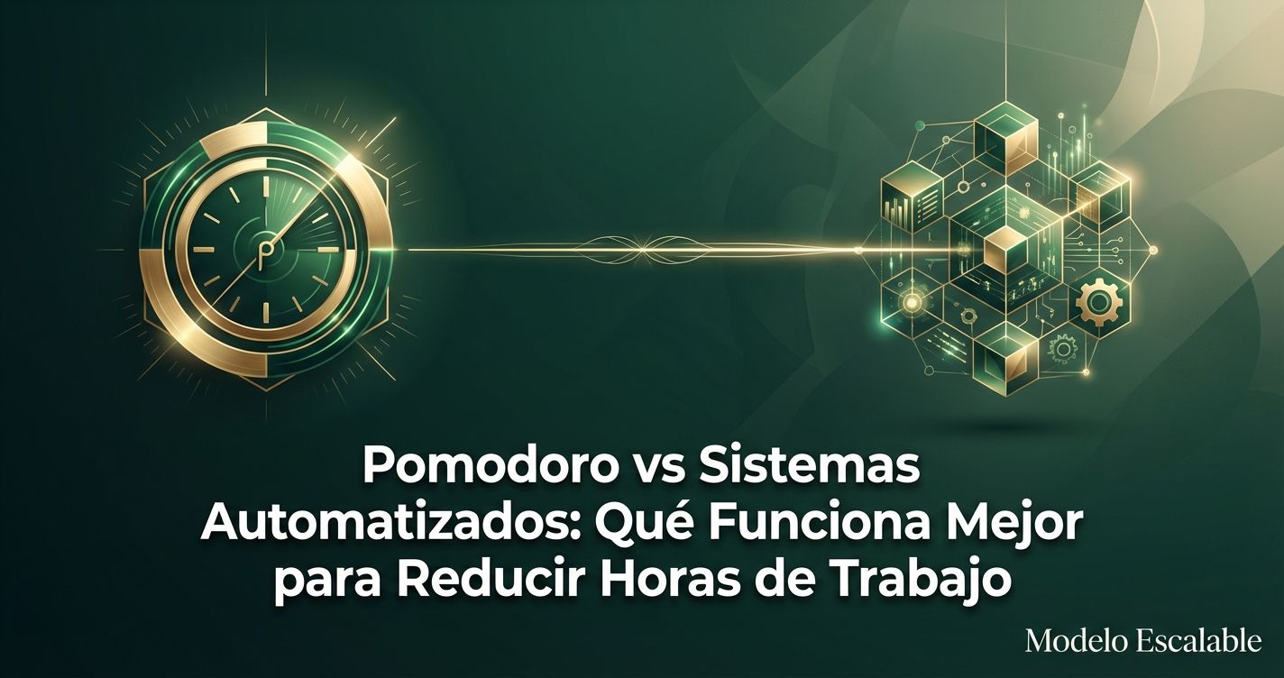 Pomodoro vs Sistemas Automatizados: Qué Funciona Mejor para Reducir Horas de Trabajo