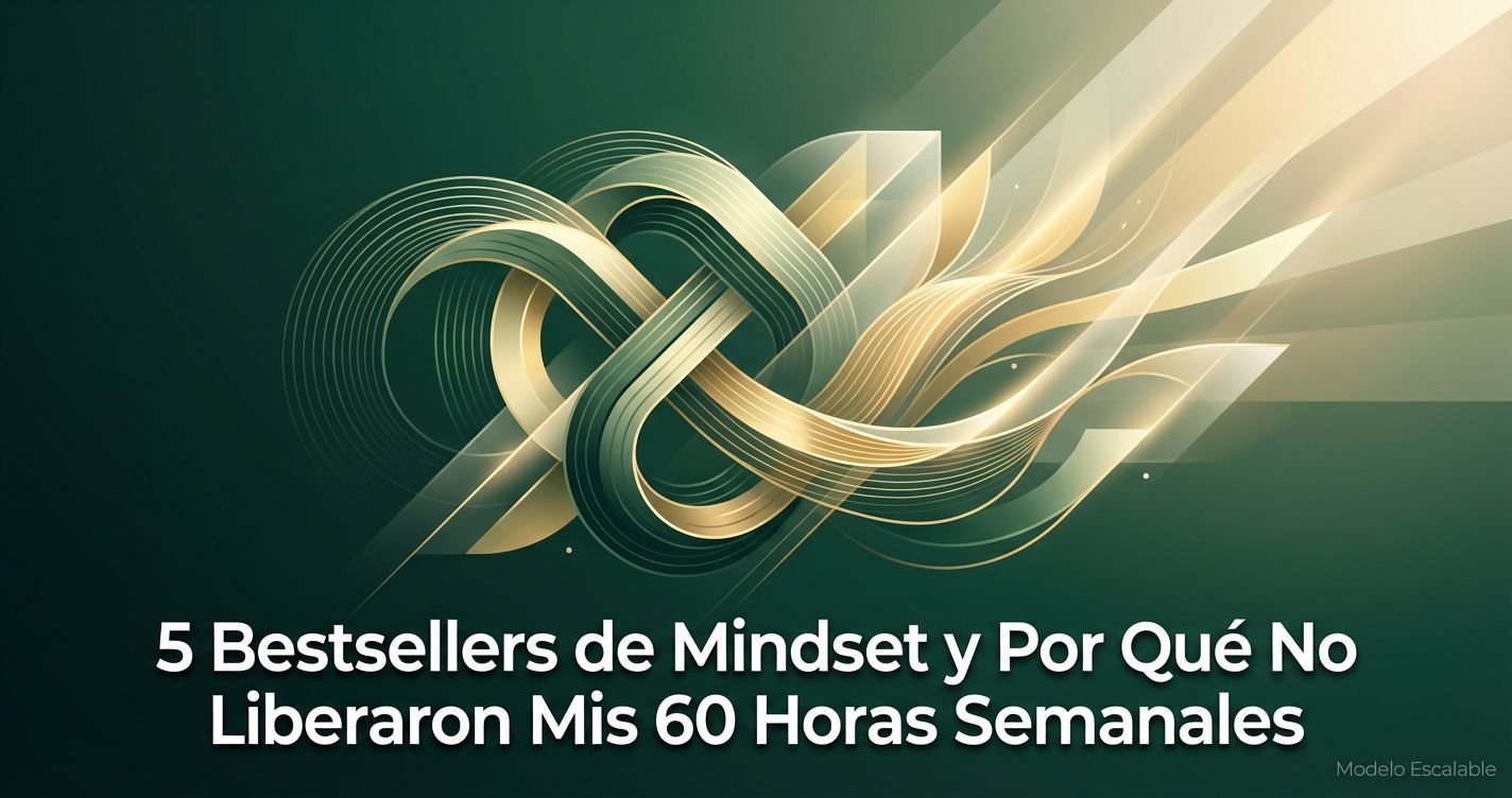 5 Bestsellers de Mindset y Por Qué No Liberaron Mis 60 Horas Semanales
