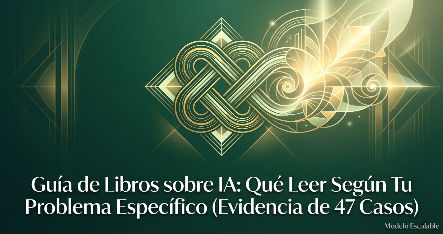 Guía de Libros sobre IA: Qué Leer Según Tu Problema Específico (Evidencia de 47 Casos)