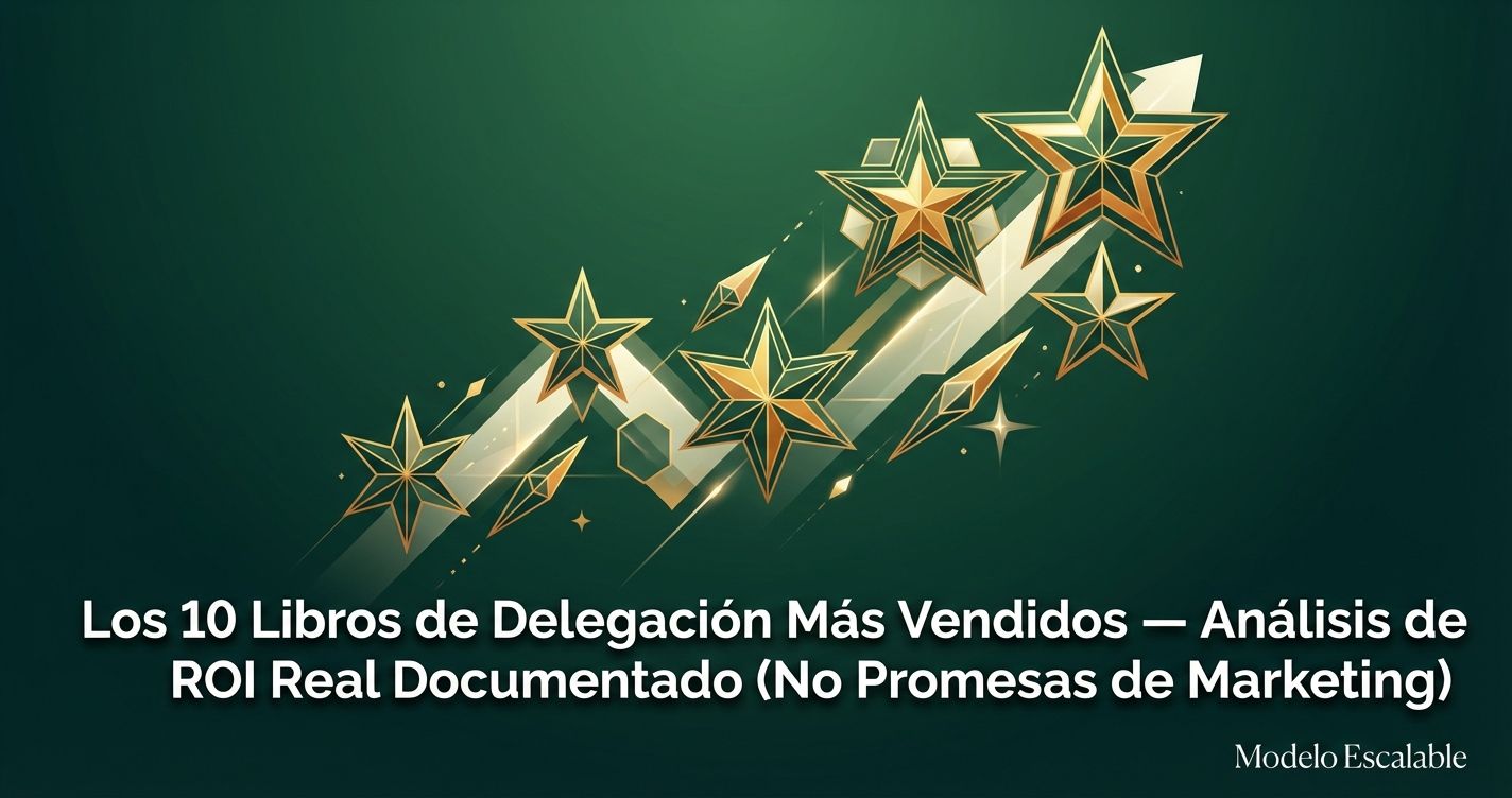 Los 10 Libros de Delegación Más Vendidos — Análisis de ROI Real Documentado (No Promesas de Marketing)