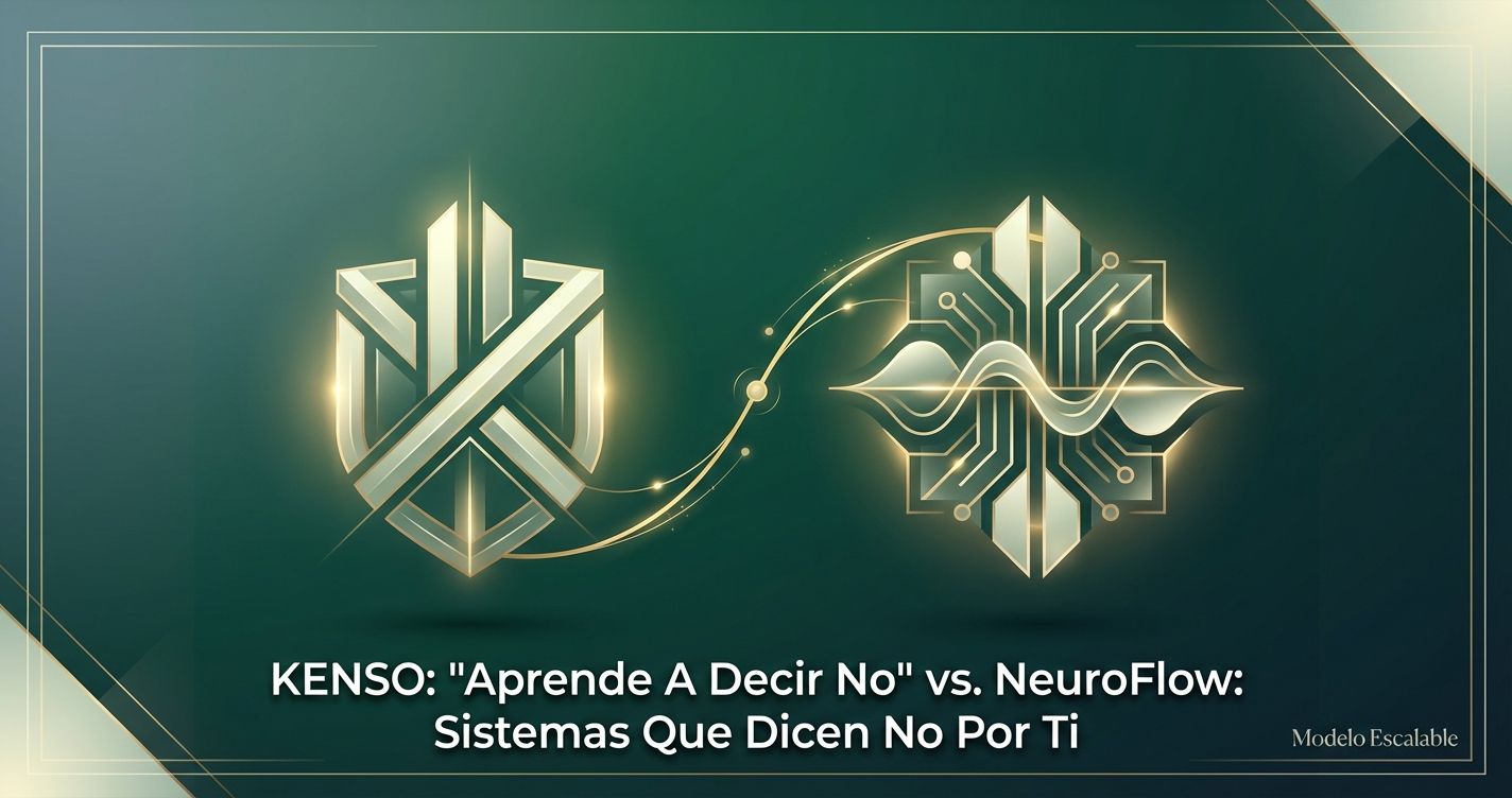 KENSO: "Aprende A Decir No" vs. NeuroFlow: Sistemas Que Dicen No Por Ti
